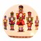 Stony Creek 9.0 Inch Nutcrackers Pre-Lit Large Orb Christmas Lighted Glass Accent , German Folklore Soldiers